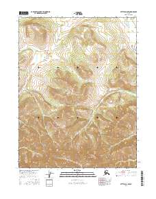 Bettles D-6 NW, AK — USGS 7.5-minute topo (2016)