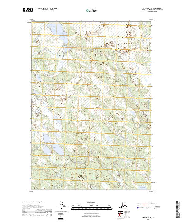 Tyonek C-3 NE, AK — USGS 7.5-minute topo (2023)