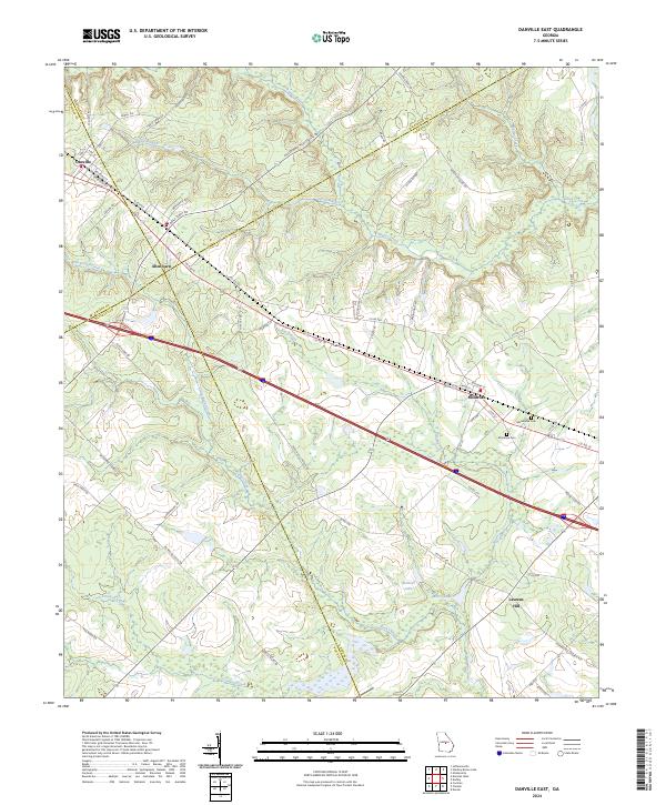 Danville East, GA — USGS 7.5-minute topo (2024)