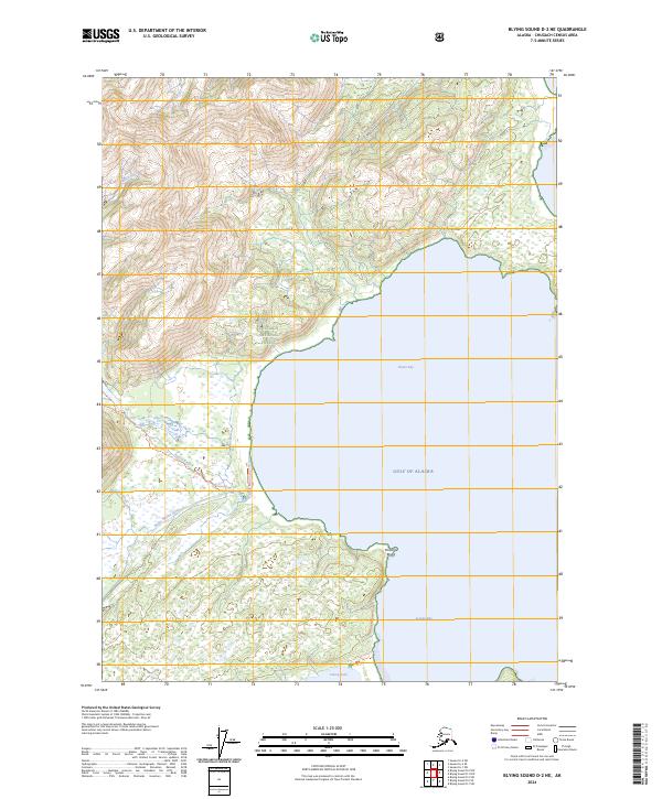 Blying Sound D-2 NE, AK — USGS 7.5-minute topo (2024)