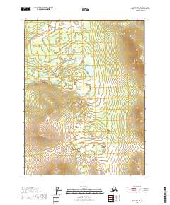 Coleen B-4 SE, AK — USGS 7.5-minute topo (2018)
