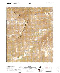 Charley River A-6 SW, AK — USGS 7.5-minute topo (2018)