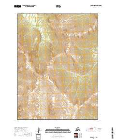 Coleen D-5 SE, AK — USGS 7.5-minute topo (2018)