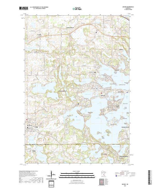 Mound, MN — USGS 7.5-minute topo (2022)