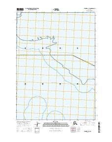 Tyonek A-1 SE, AK — USGS 7.5-minute topo (2016)