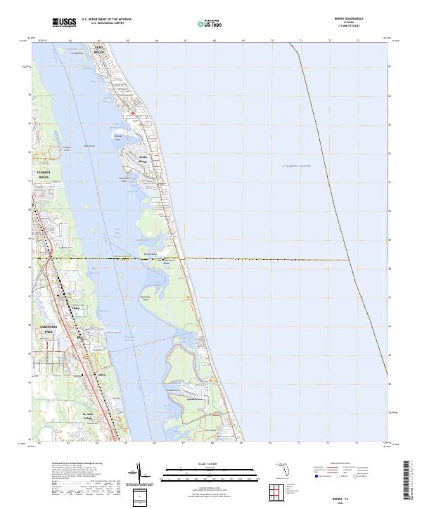 Indrio, FL — USGS 7.5-minute topo (2024)