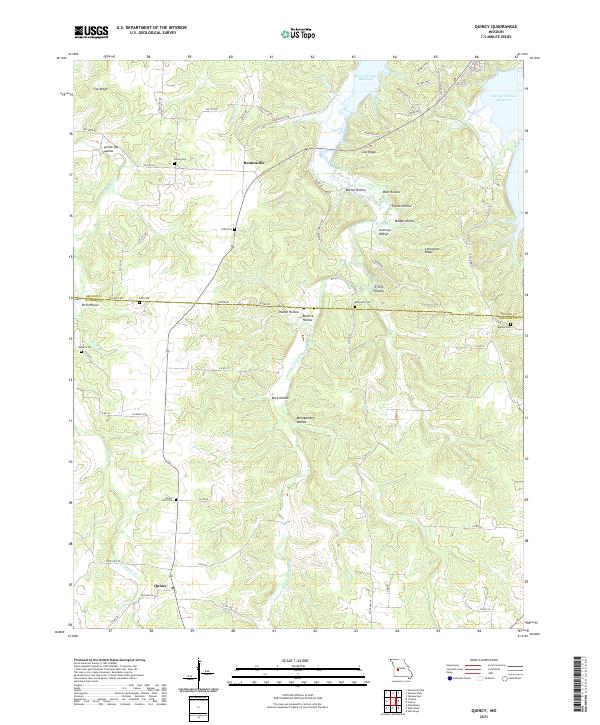 Quincy, MO — USGS 7.5-minute topo (2021)
