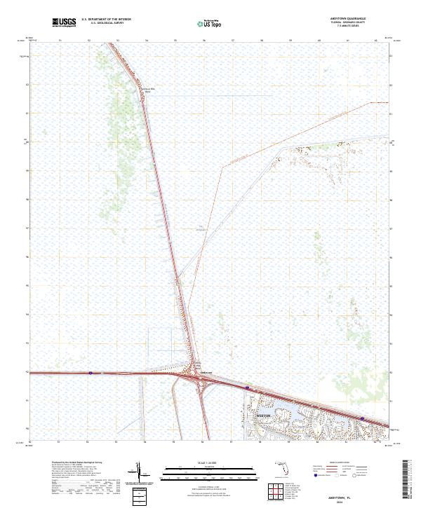 Andytown, FL — USGS 7.5-minute topo (2024)