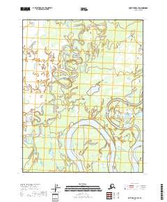 Fort Yukon D-1 SW, AK — USGS 7.5-minute topo (2018)