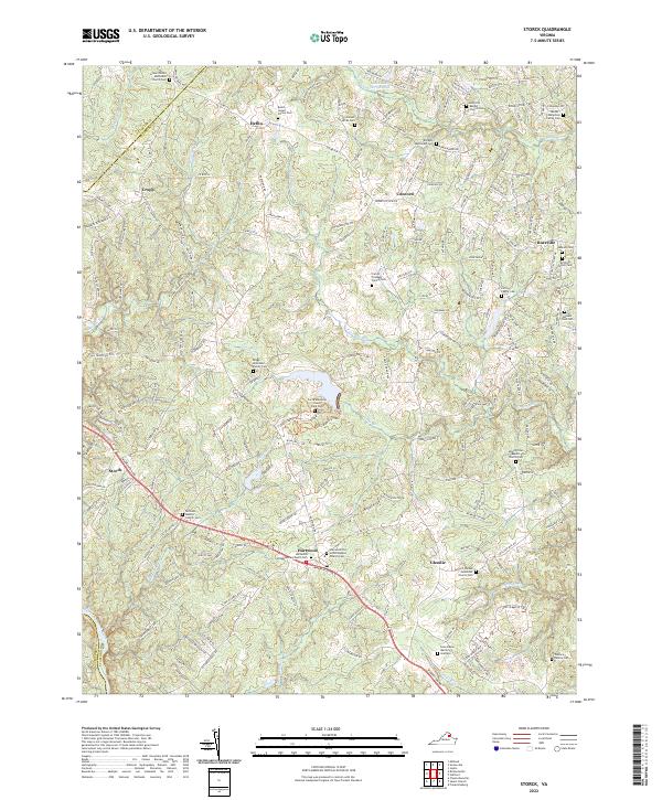 Storck, VA — USGS 7.5-minute topo (2022)
