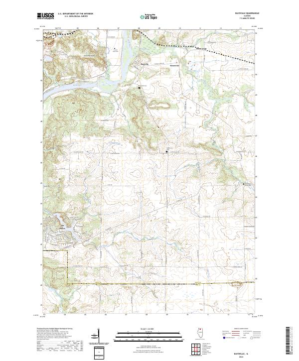 Daysville, IL — USGS 7.5-minute topo (2024)