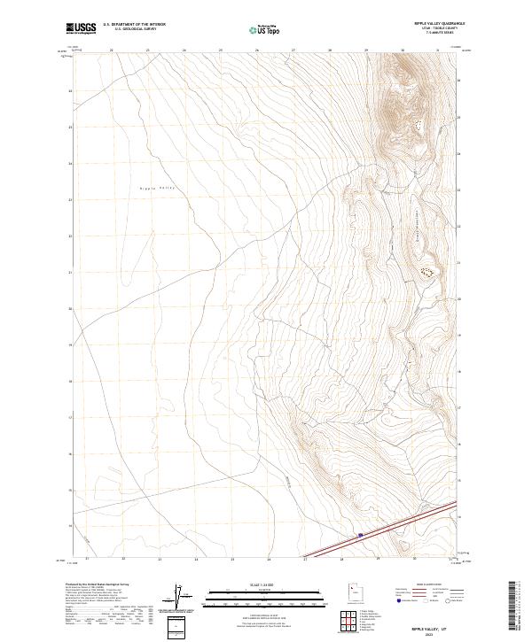 Ripple Valley, UT — USGS 7.5-minute topo (2023)