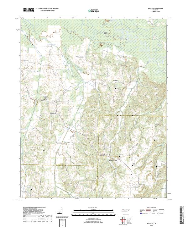 Hillville, TN — USGS 7.5-minute topo (2022)