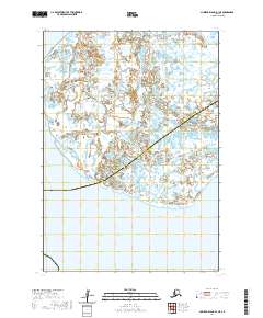 Nunivak Island D-1 NE, AK — USGS 7.5-minute topo (2020)