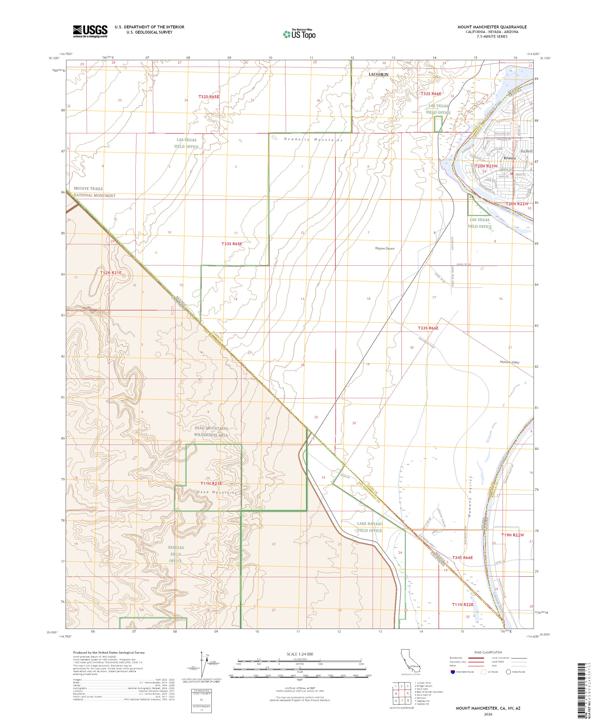 Mount Manchester, CA-NV-AZ — USGS 7.5-minute topo (2026)