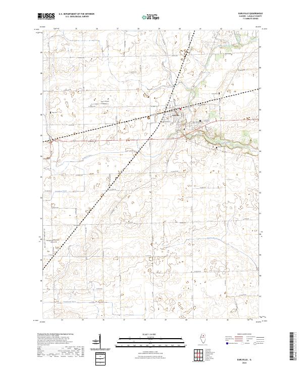 Earlville, IL — USGS 7.5-minute topo (2024)