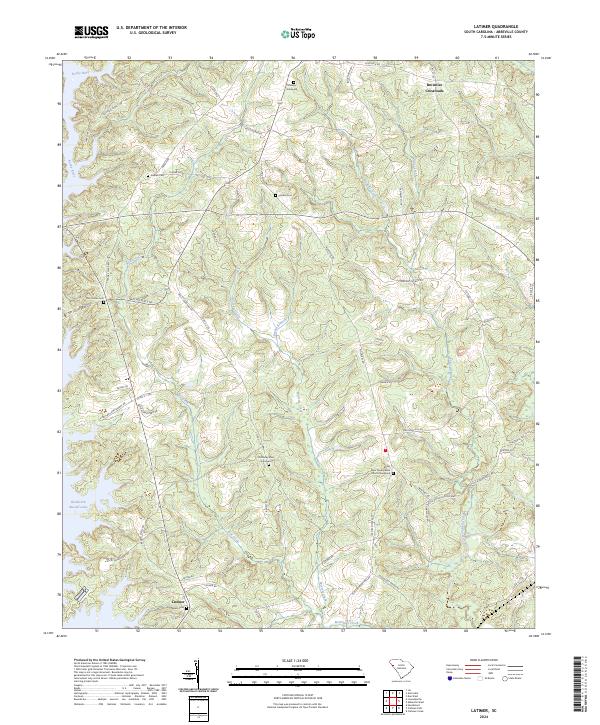 Latimer, SC — USGS 7.5-minute topo (2024)