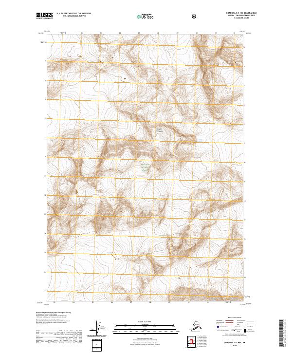Cordova C-3 NW, AK — USGS 7.5-minute topo (2024)