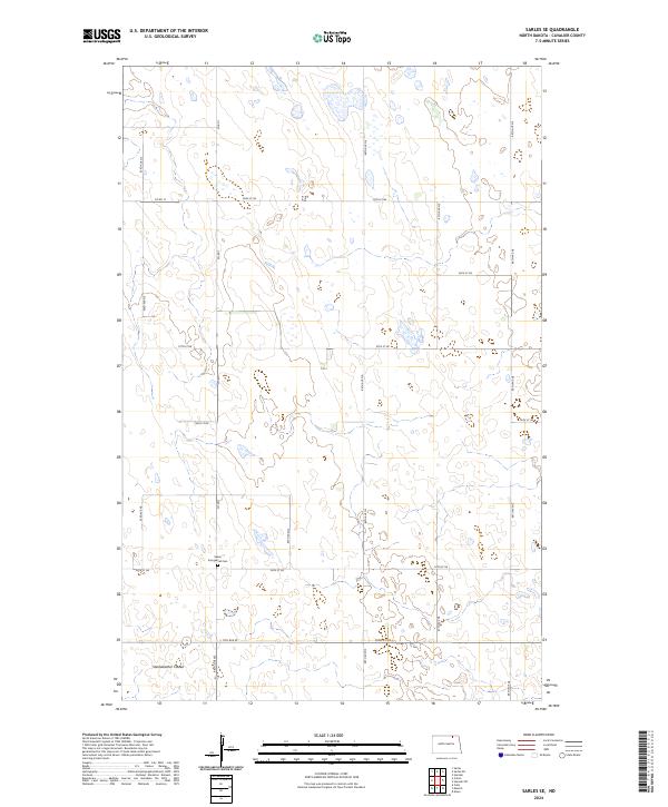 Sarles SE, ND — USGS 7.5-minute topo (2024)