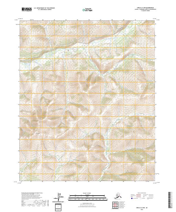 Circle A-6 NW, AK — USGS 7.5-minute topo (2024)