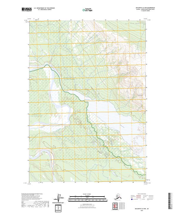 McCarthy A-5 NW, AK — USGS 7.5-minute topo (2023)