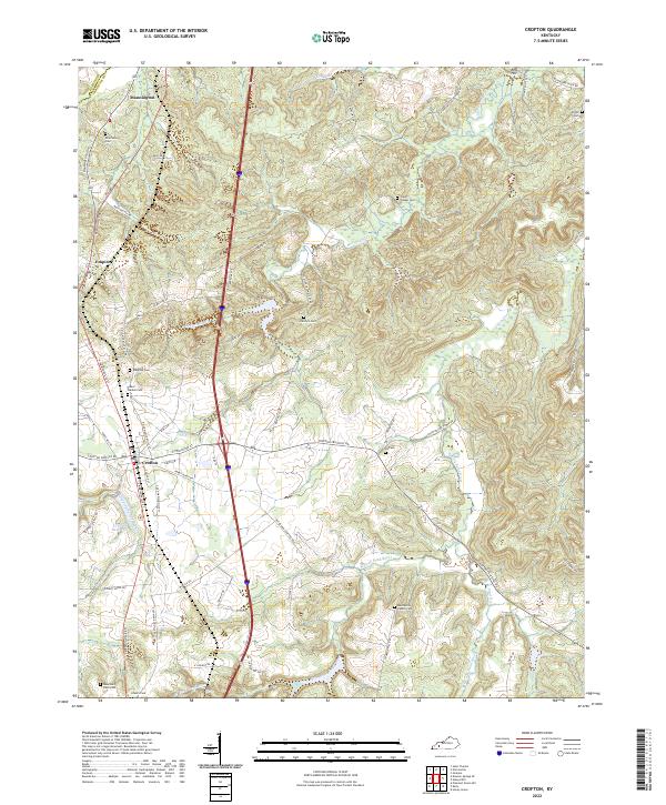 Crofton, KY — USGS 7.5-minute topo (2022)