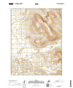 Iliamna D-7 SW, AK — USGS 7.5-minute topo (2019)