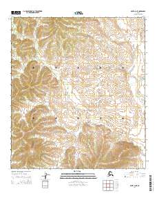 Ophir C-6 NE, AK — USGS 7.5-minute topo (2014)