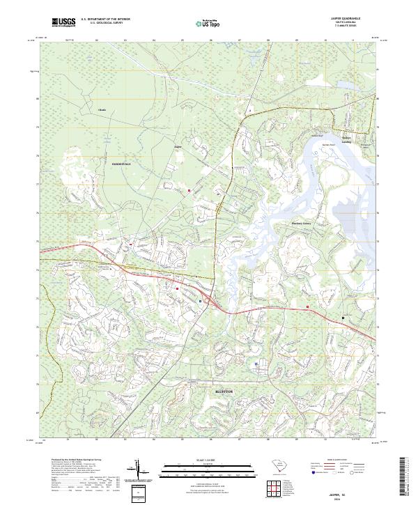 Jasper, SC — USGS 7.5-minute topo (2024)