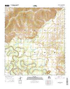 Ophir C-3 NW, AK — USGS 7.5-minute topo (2015)