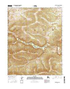 Bettles B-6 SE, AK — USGS 7.5-minute topo (2016)