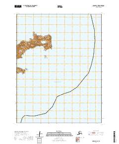 Unimak A-3 NE, AK — USGS 7.5-minute topo (2020)
