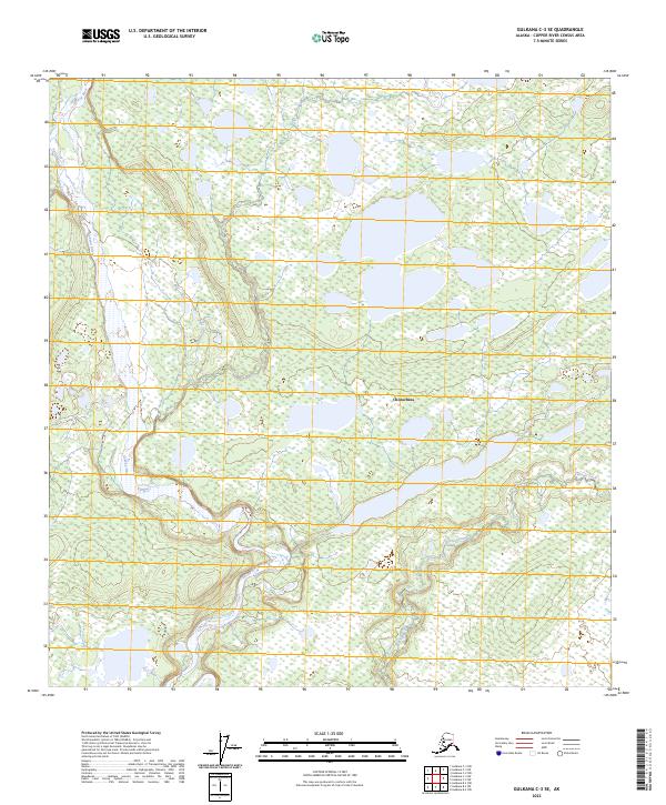 Gulkana C-3 SE, AK — USGS 7.5-minute topo (2023)