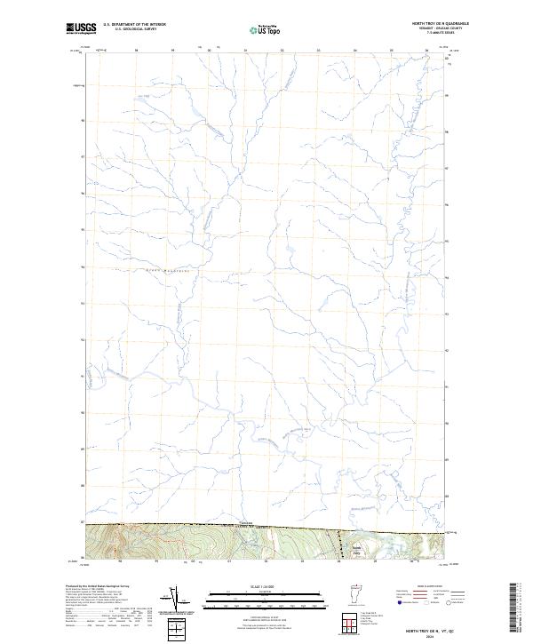 North Troy OE N, VT-QC — USGS 7.5-minute topo (2024)