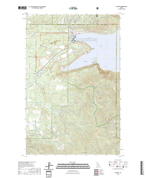 Bayview, ID — USGS 7.5-minute topo (2024)