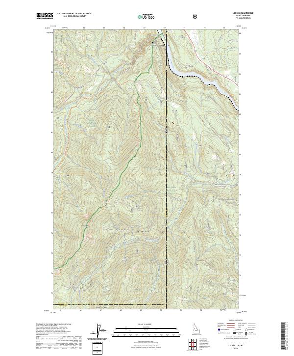 Leonia, ID-MT — USGS 7.5-minute topo (2024)