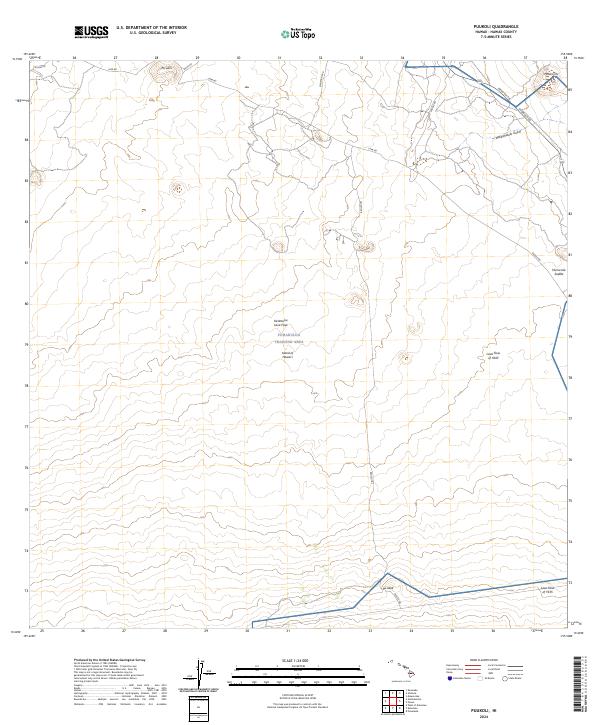 Puukoli, HI — USGS 7.5-minute topo (2024)