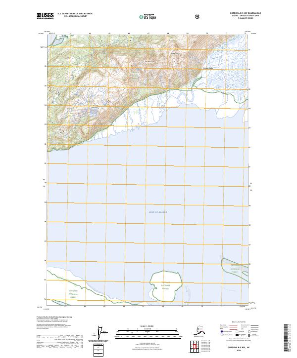 Cordova B-5 NW, AK — USGS 7.5-minute topo (2024)