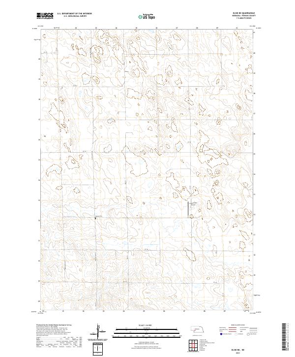 Elsie NE, NE — USGS 7.5-minute topo (2021)
