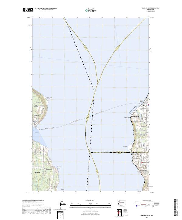 Edmonds West, WA — USGS 7.5-minute topo (2023)