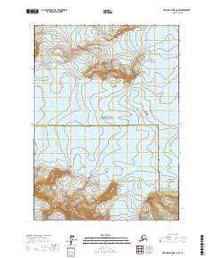 Bering Glacier B-1 NW, AK — USGS 7.5-minute topo (2017)