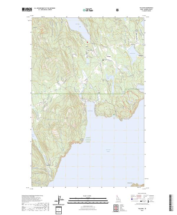 Talache, ID — USGS 7.5-minute topo (2024)