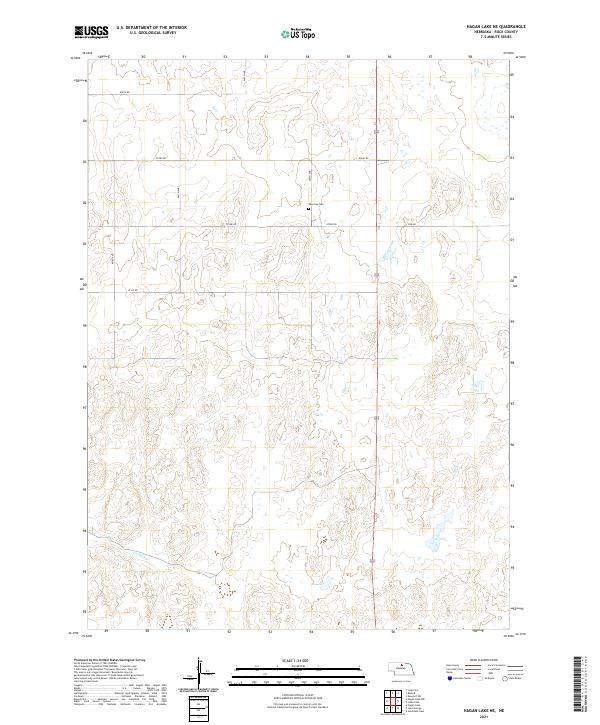 Hagan Lake NE, NE — USGS 7.5-minute topo (2021)