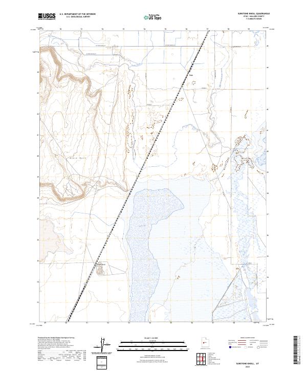 Sunstone Knoll, UT — USGS 7.5-minute topo (2023)