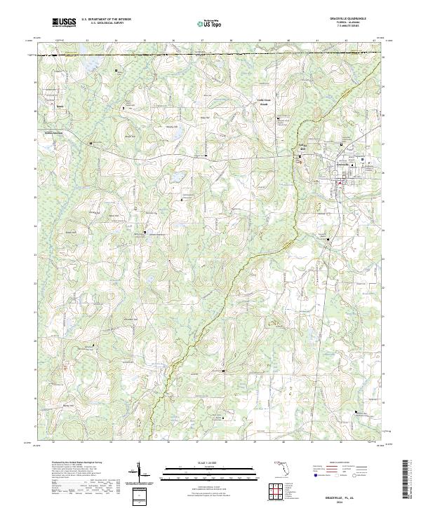 Graceville, FL-AL — USGS 7.5-minute topo (2024)