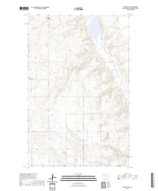 Epworth NW, ND — USGS 7.5-minute topo (2024)