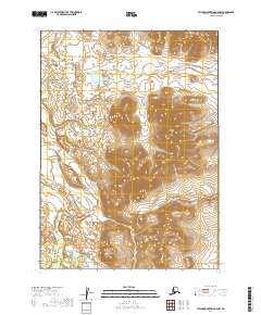 Taylor Mountains A-6 NW, AK — USGS 7.5-minute topo (2019)