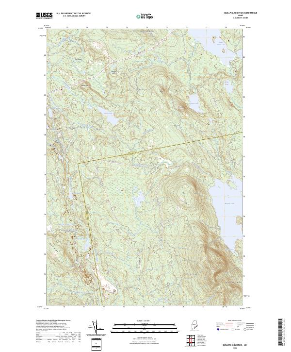 Quillpig Mountain, ME — USGS 7.5-minute topo (2024)