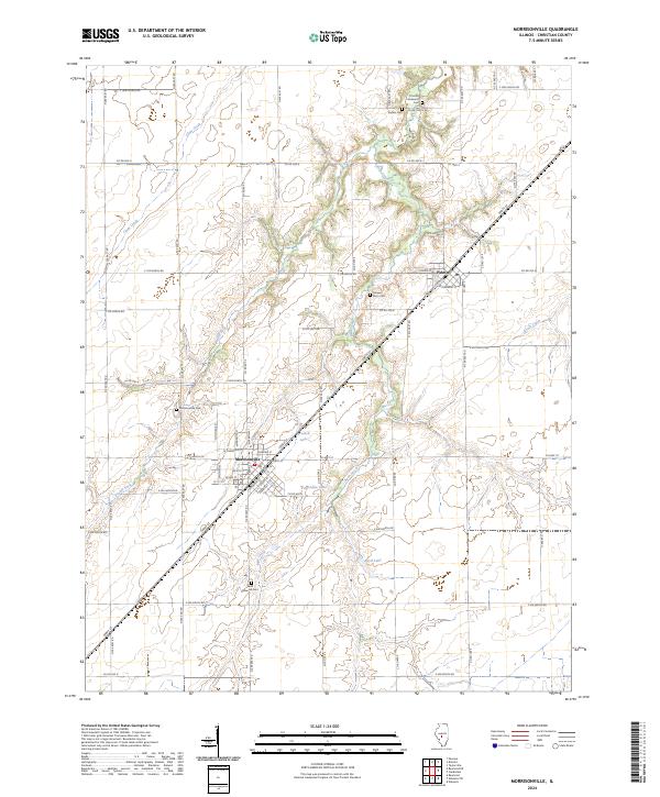 Morrisonville, IL — USGS 7.5-minute topo (2024)