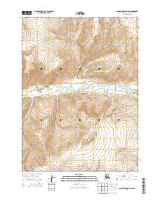 Baird Mountains D-2 NE, AK — USGS 7.5-minute topo (2015)